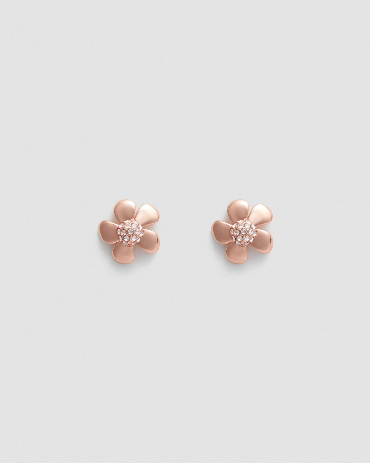 Joplin Stud Earrings - Rose Gold