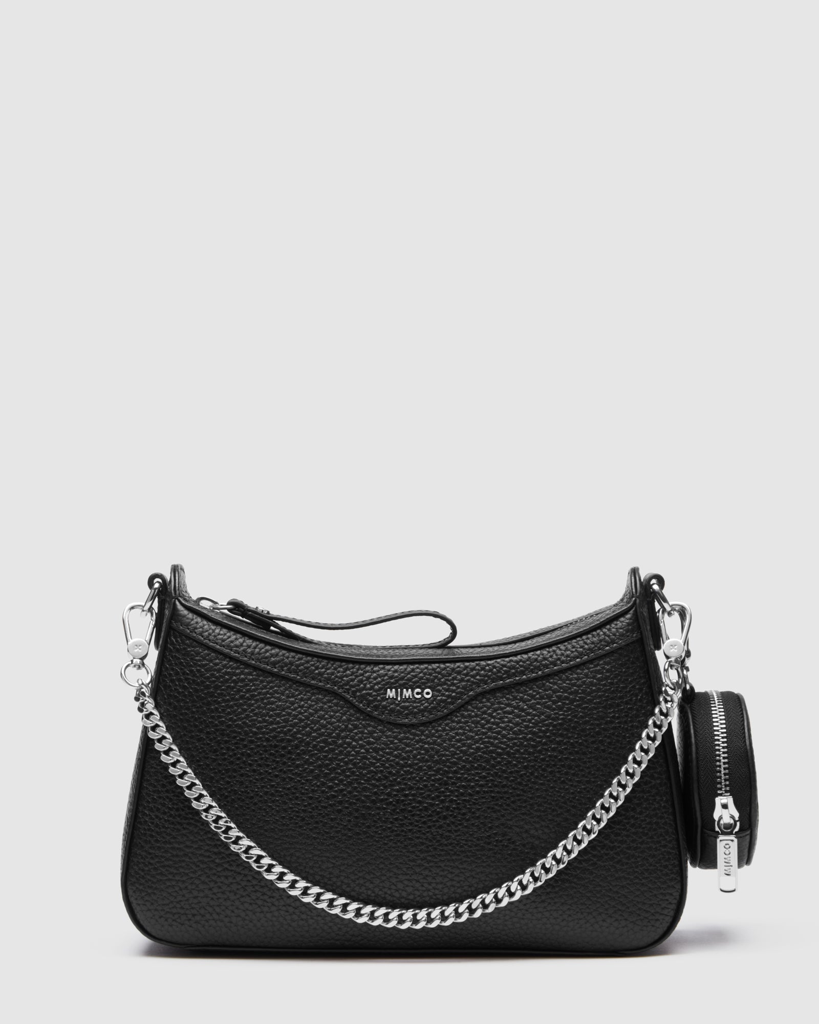 Jett Crossbody Bag - Black Silver