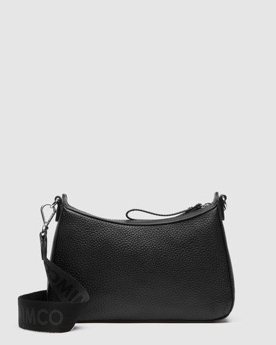 Jett Crossbody Bag - Black Silver