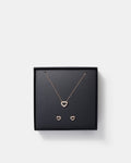 Reflect Heart Gift Set - Rose Gold