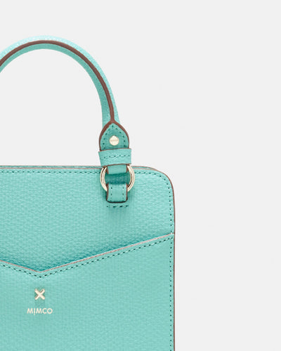 D-Vine Mini Tote Bag - Lagoon