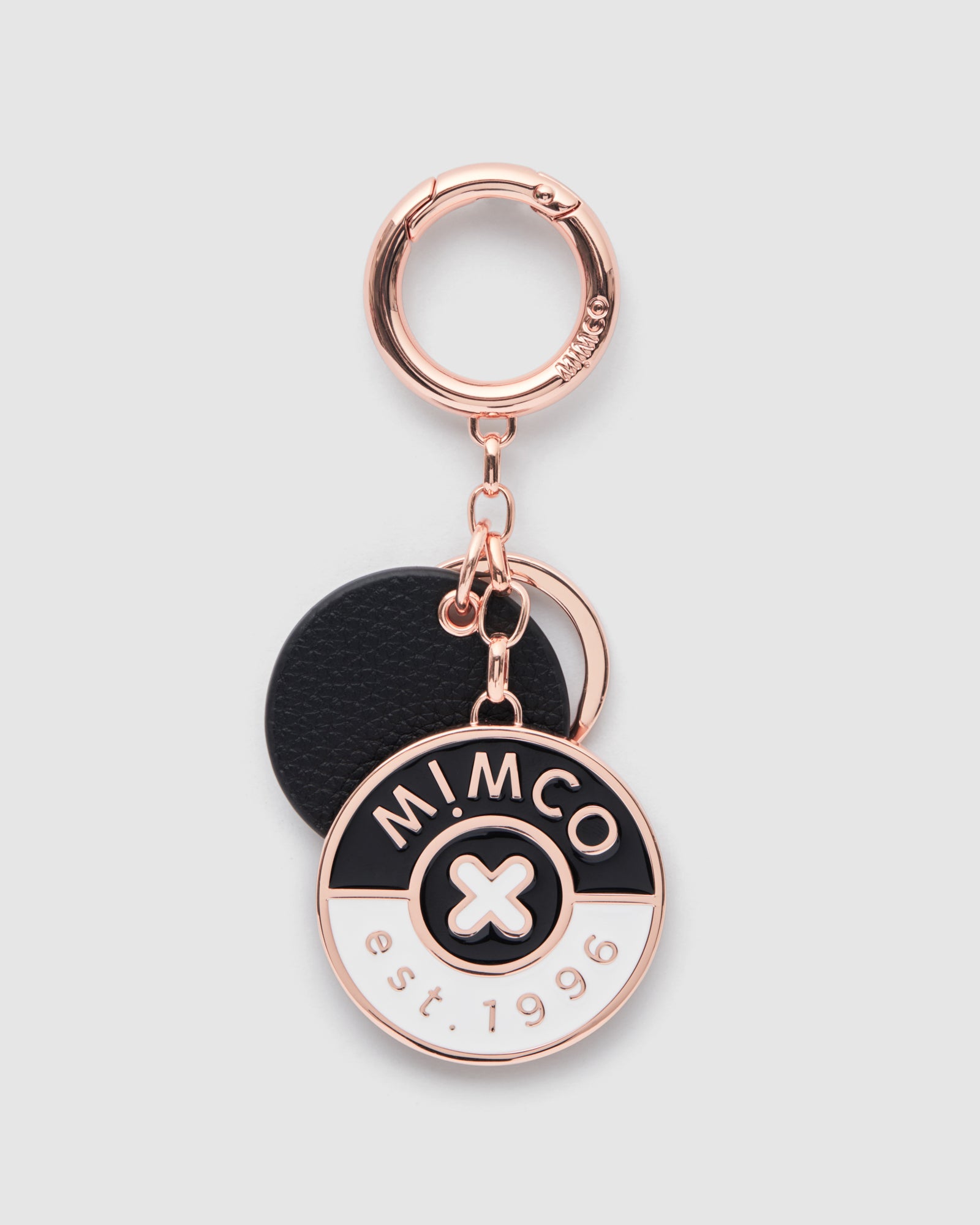 Mim-Medallion 2023 Keyring - Black Rose Gold