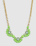Iggy Necklace - Hot Pop Green