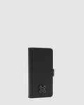 Hendrix Flip Case For Iphone Se-8-7-6S-6 - Black Gunmetal