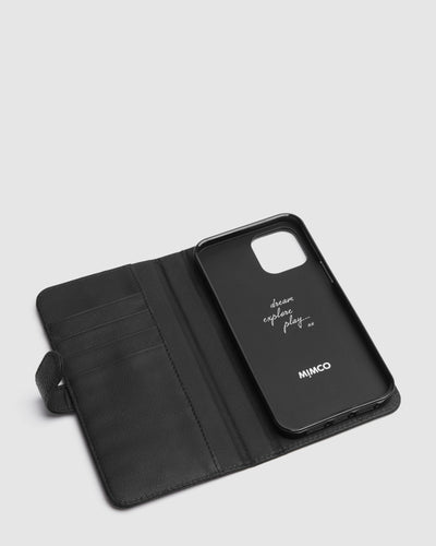 Hendrix Flip Case For Iphone 12 Pro Max - Black Gunmetal