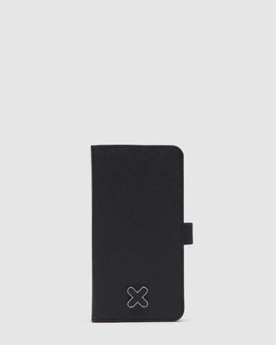Hendrix Flip Case For Iphone 13 Pro Max - Black Gunmetal