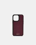 Mim-Gram Phone Case For iPhone 13-13 Pro - Rich Berry