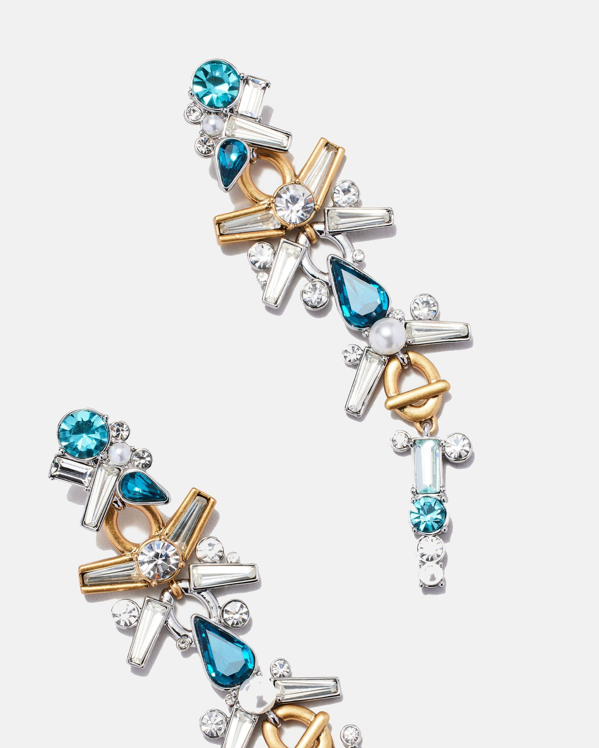 Comet Drop Earrings - Lagoon