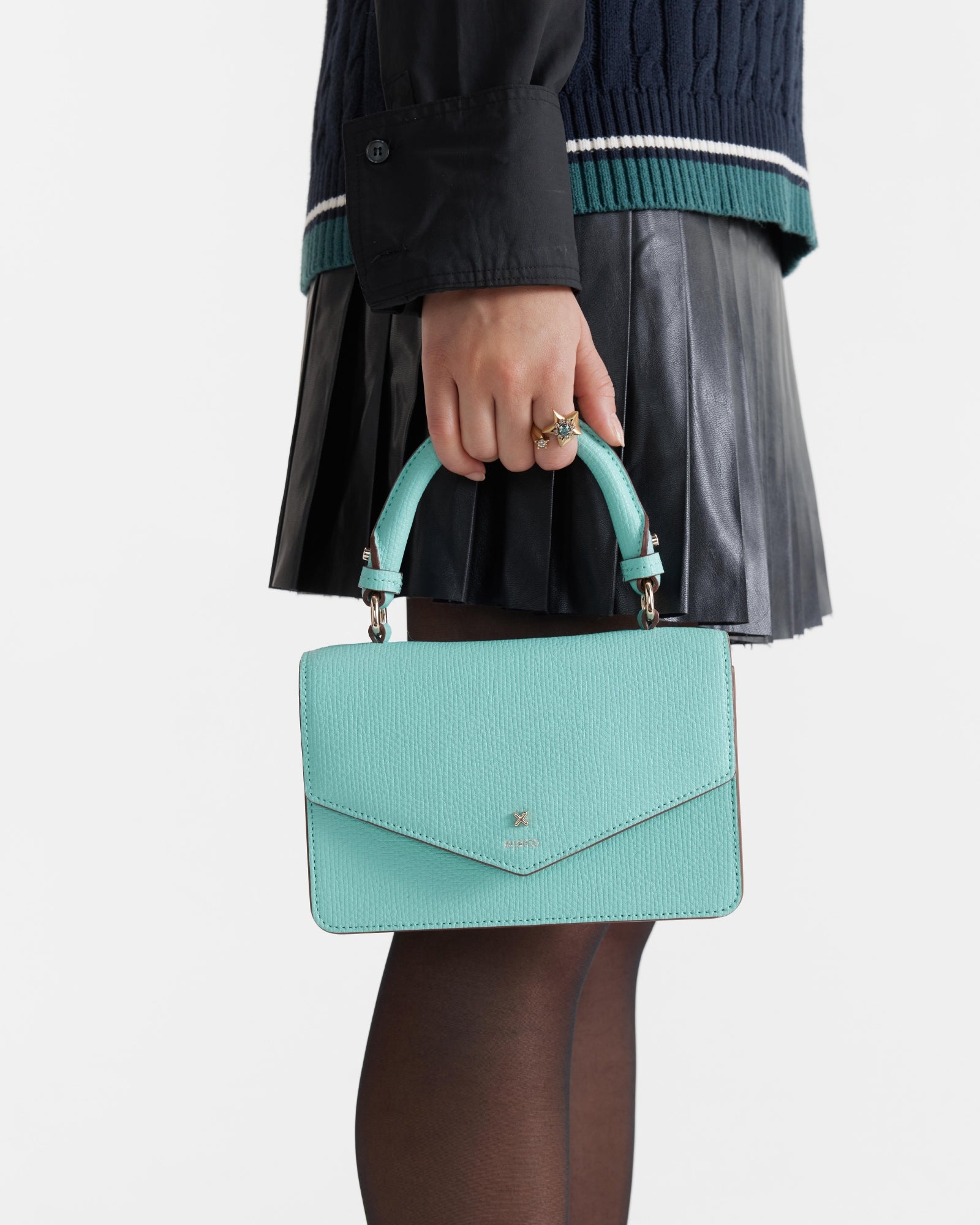 D-Vine Grab Crossbody Bag - Lagoon