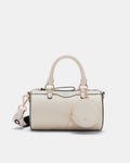 Jett Cylinder Crossbody Bag - Pearl