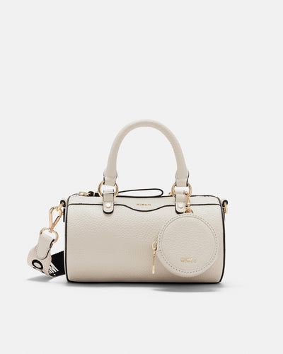 Jett Cylinder Crossbody Bag - Pearl