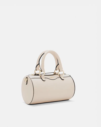 Jett Cylinder Crossbody Bag - Pearl
