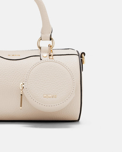 Jett Cylinder Crossbody Bag - Pearl