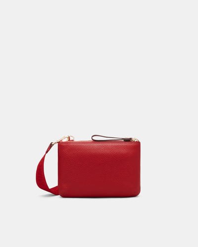 Jett Duo Crossbody Bag - Rich Red