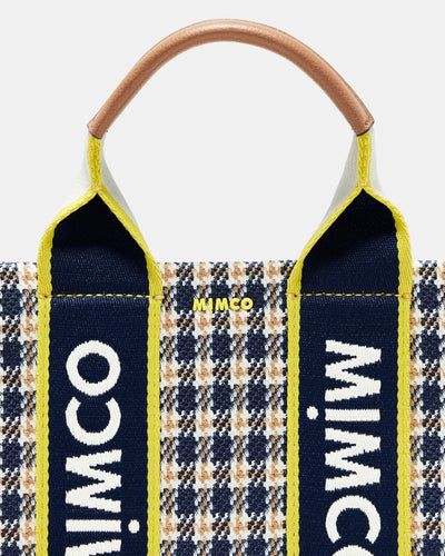 Stevie Micro Tote Crossbody Bag - Navy