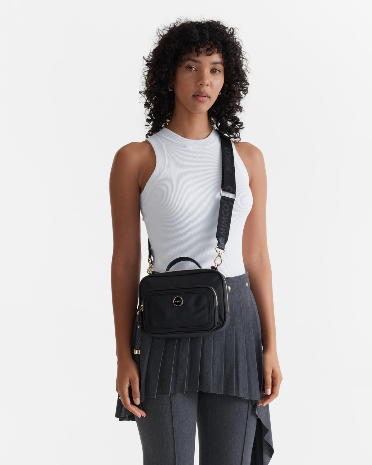 Nextalgia Crossbody Bag - Black Light Gold