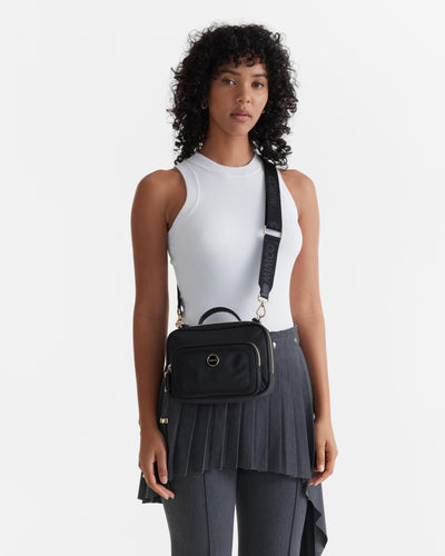 Nextalgia Crossbody Bag - Black Light Gold