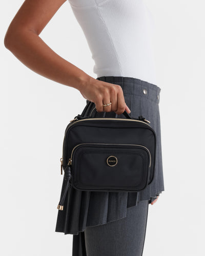 Nextalgia Crossbody Bag - Black Light Gold