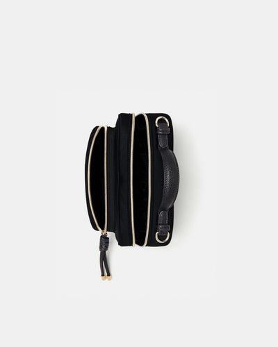 Nextalgia Crossbody Bag - Black Light Gold