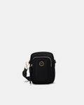 Nextalgia Phone Crossbody Bag - Black Light Gold