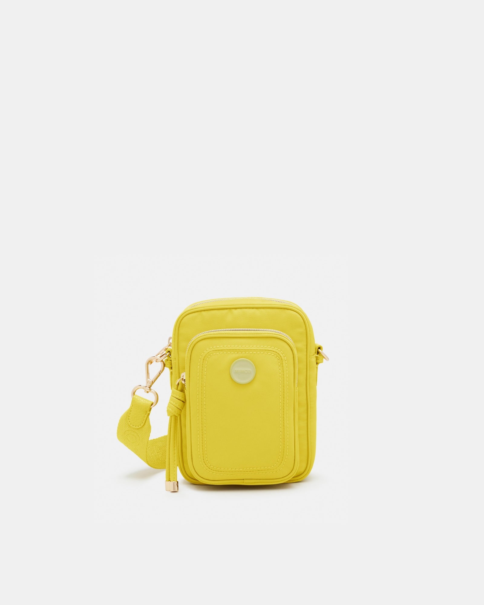 Nextalgia Phone Crossbody Bag - Spiced Chartreuse