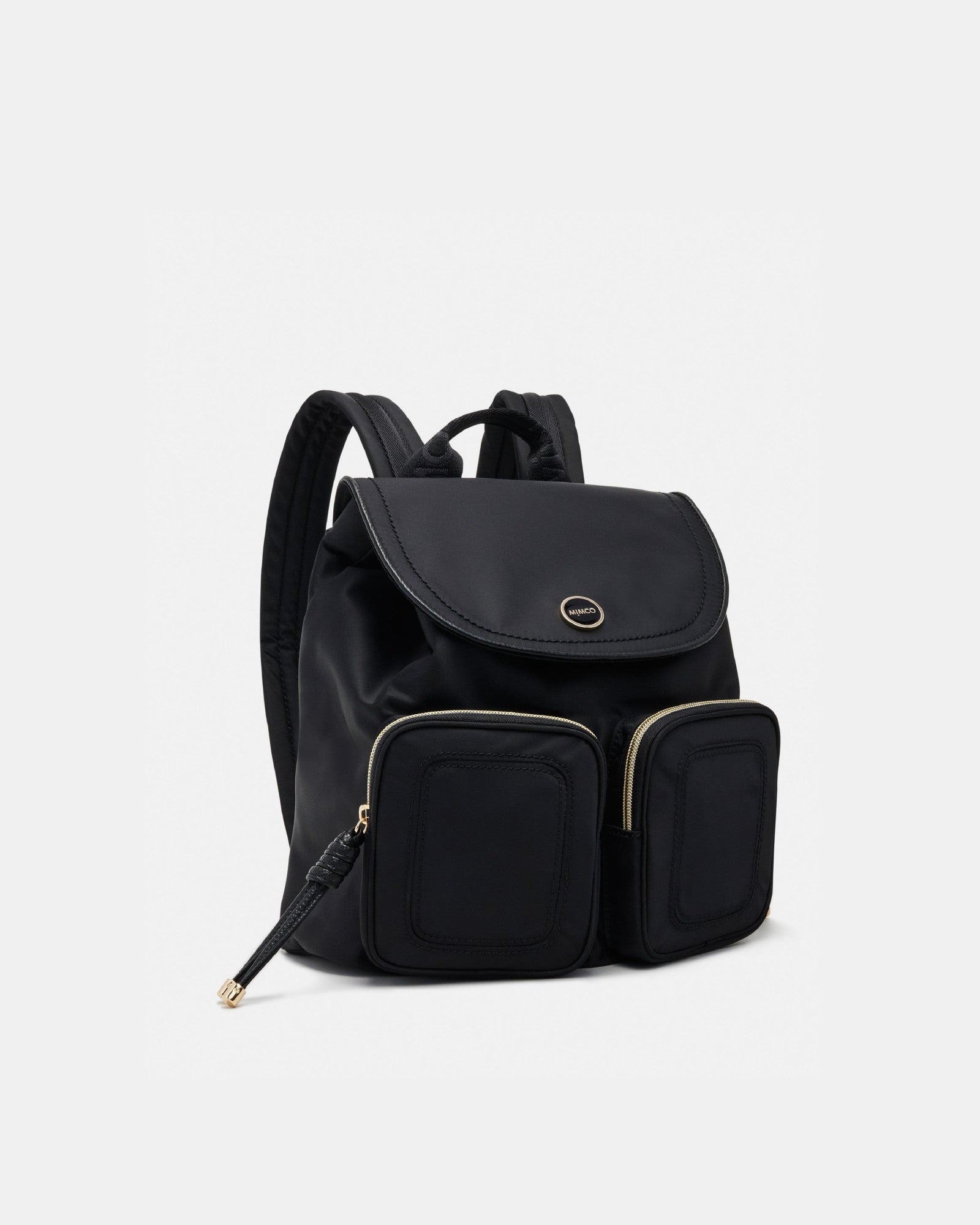 Nextalgia Backpack Bag - Black Light Gold