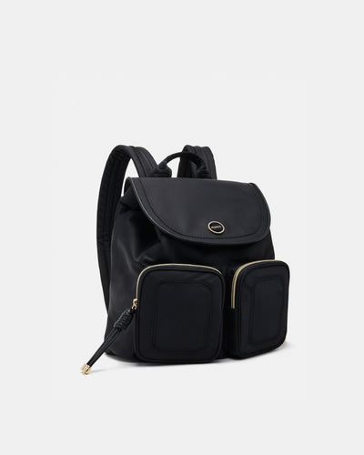 Nextalgia Backpack Bag - Black Light Gold