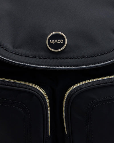 Nextalgia Backpack Bag - Black Light Gold