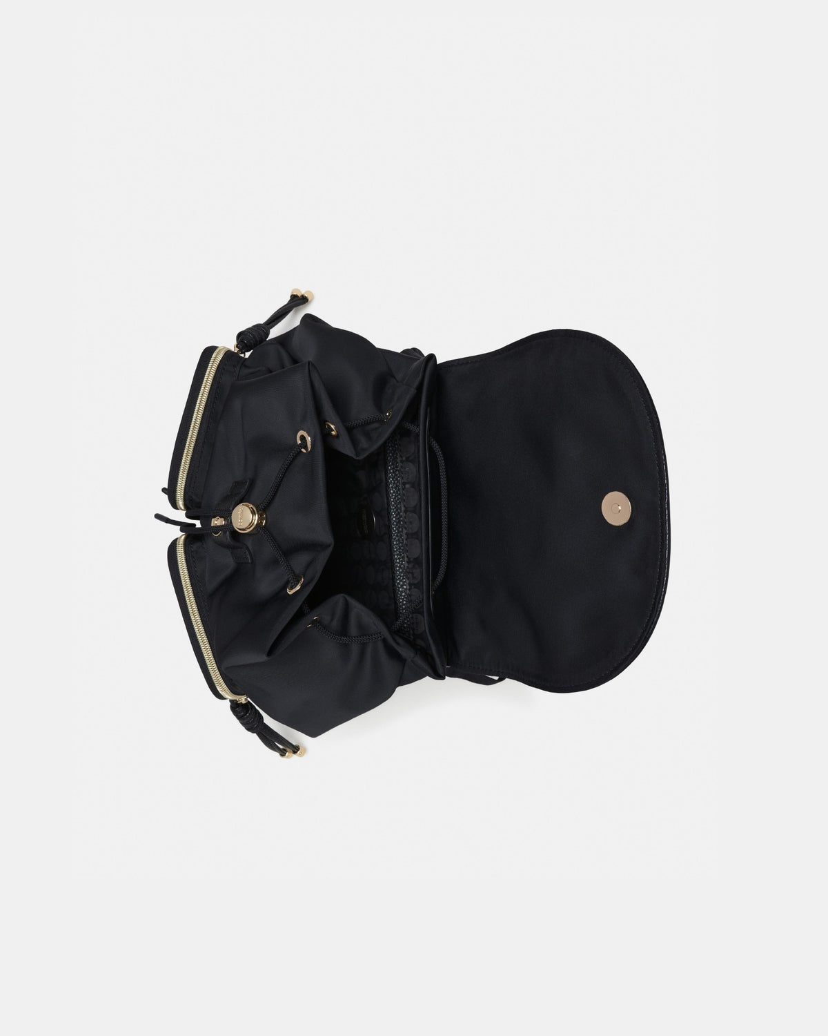 Nextalgia Backpack Bag - Black Light Gold