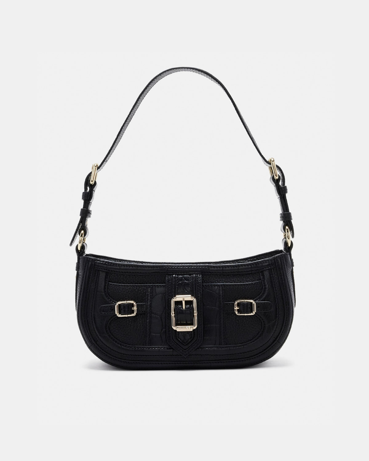 Zeppelin Shoulder Bag - Black Light Gold