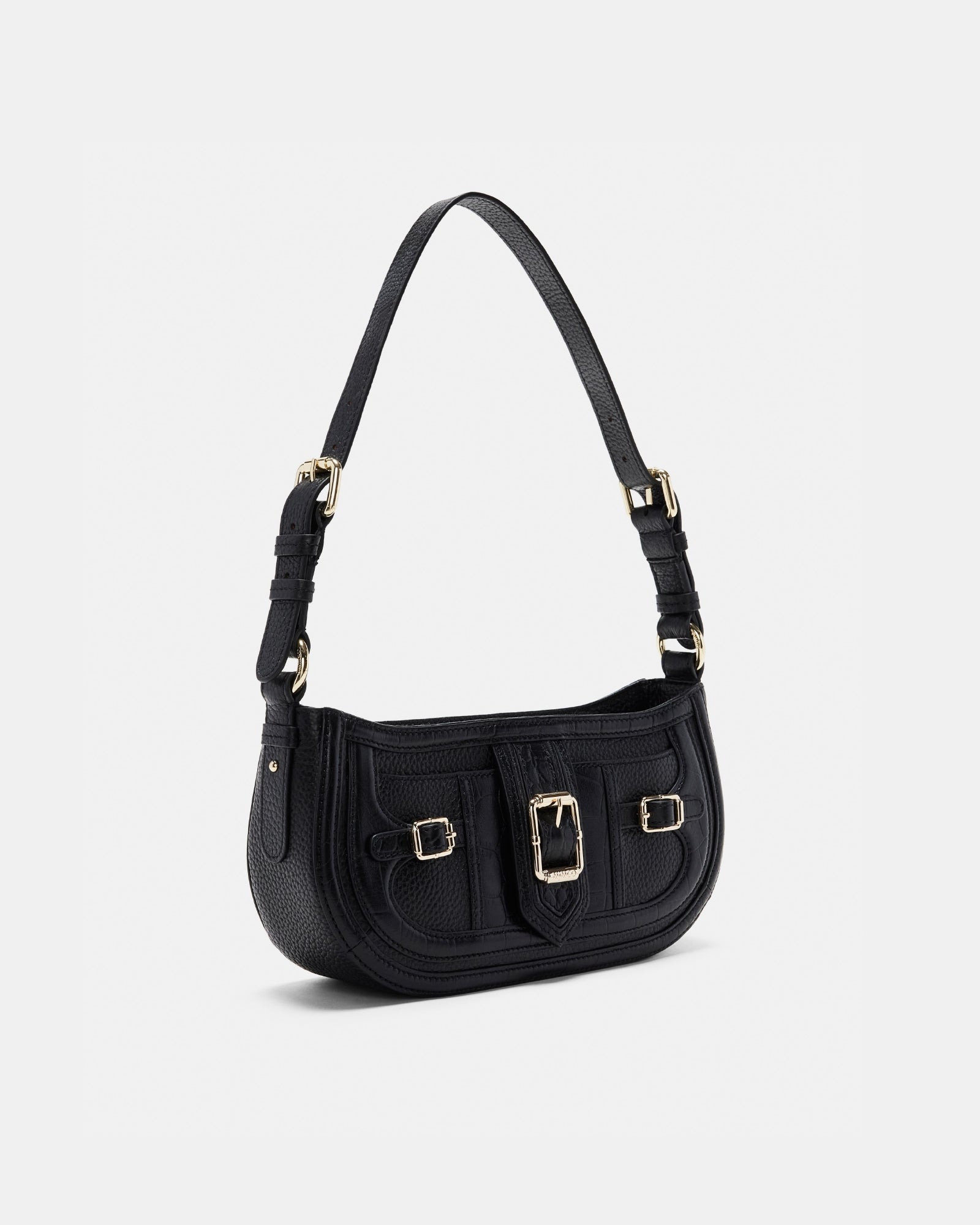 Zeppelin Shoulder Bag - Black Light Gold