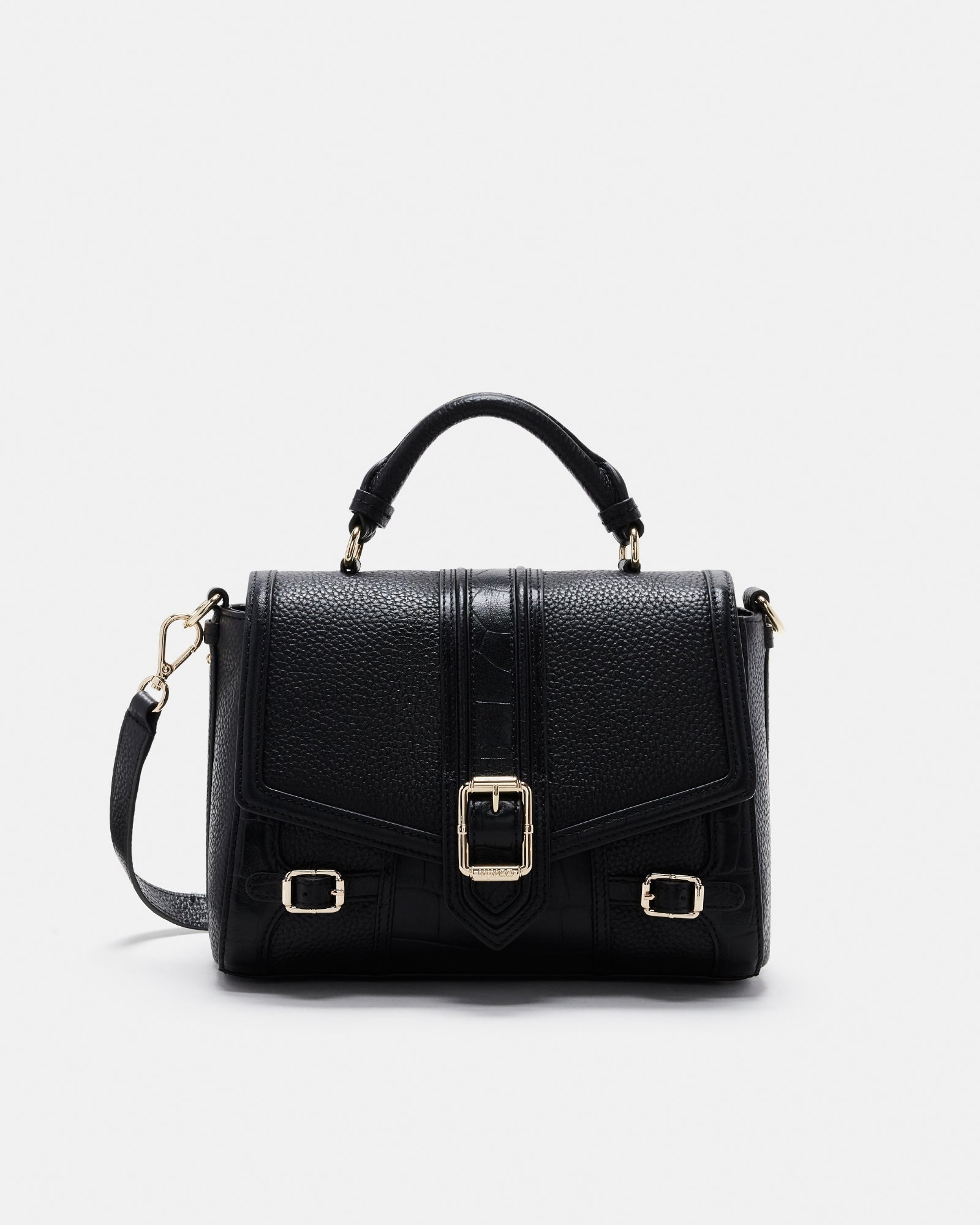 Zeppelin Satchel Bag - Black Light Gold
