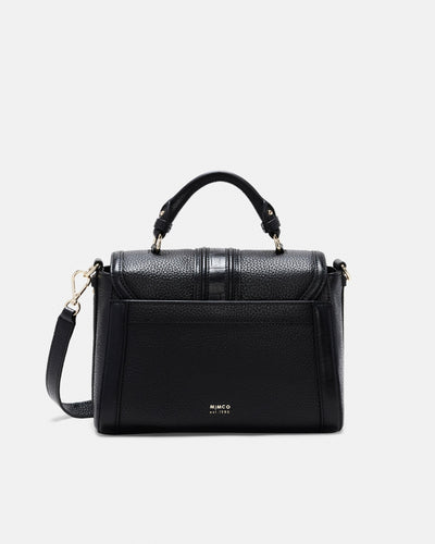 Zeppelin Satchel Bag - Black Light Gold