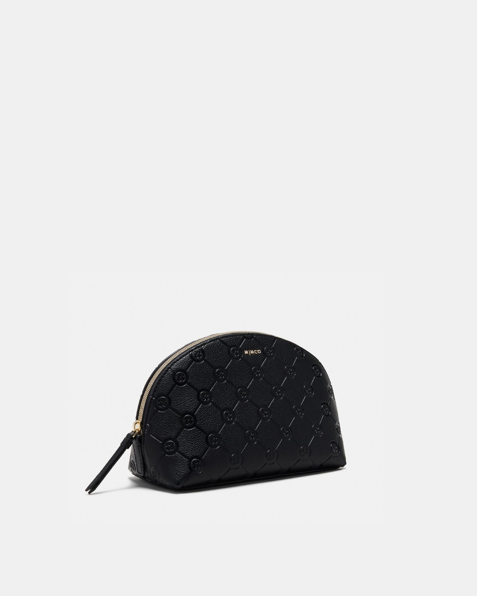 Mim-Gram Cosmetic Bag - Black Light Gold
