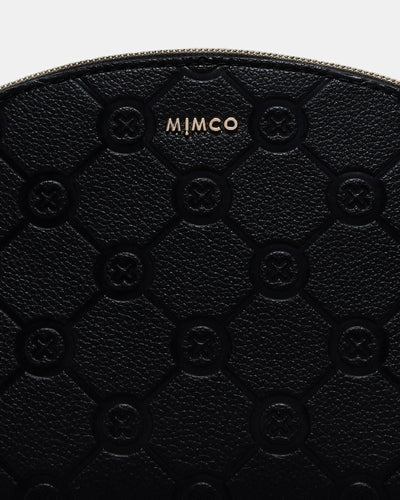 Mim-Gram Cosmetic Bag - Black Light Gold