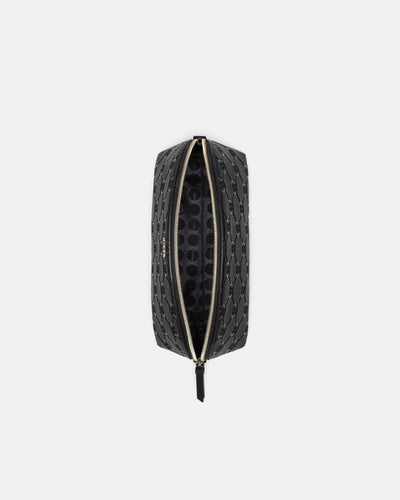 Mim-Gram Cosmetic Bag - Black Light Gold