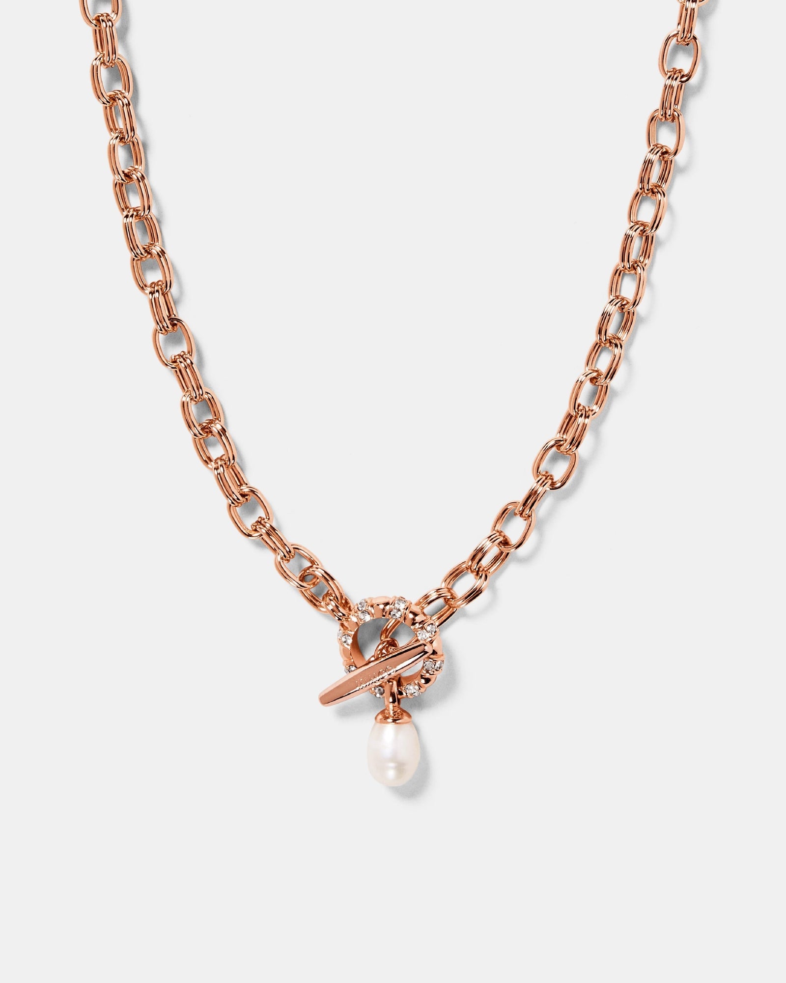 Everly Pendant Necklace - Rose Gold