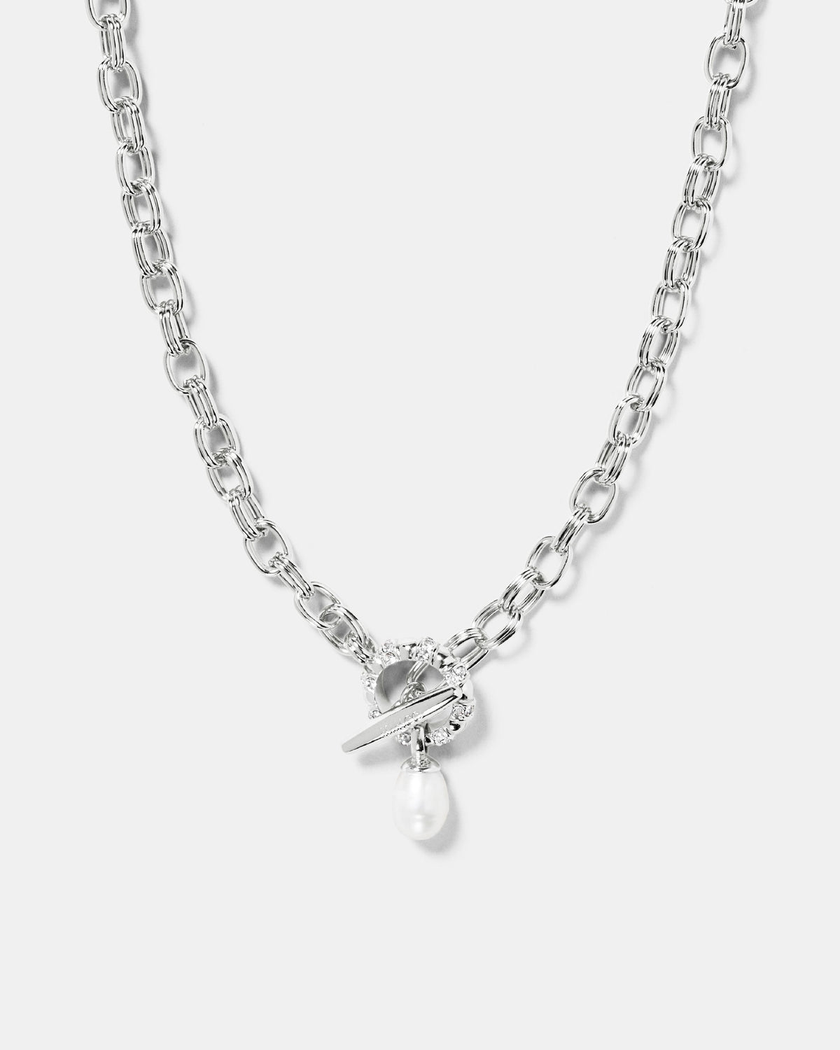 Everly Pendant Necklace - Silver