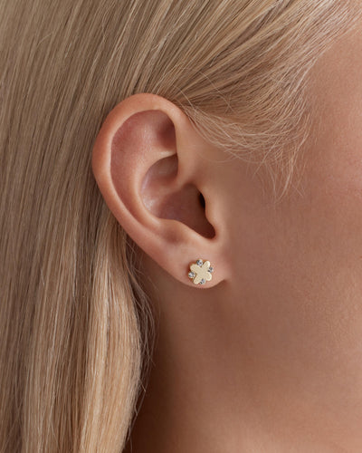 Supermicra Halo Stud Earrings - Lagoon