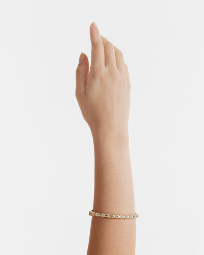 Everly Hinge Bangle - Gold