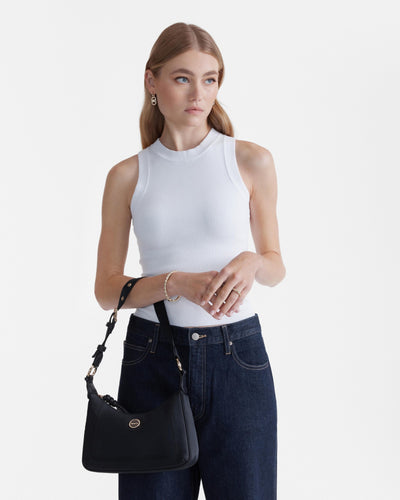 Nextalgia Shoulder Bag - Black Light Gold