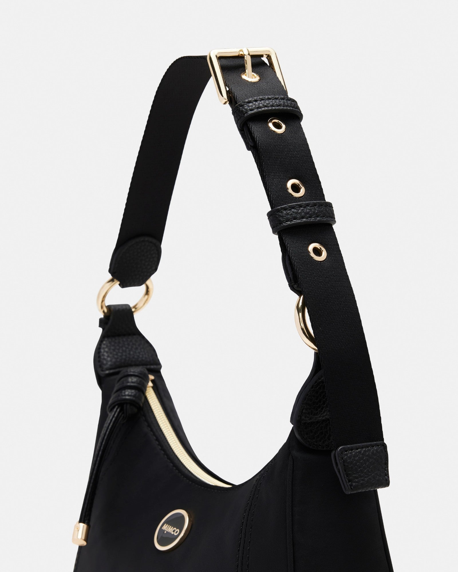 Nextalgia Shoulder Bag - Black Light Gold