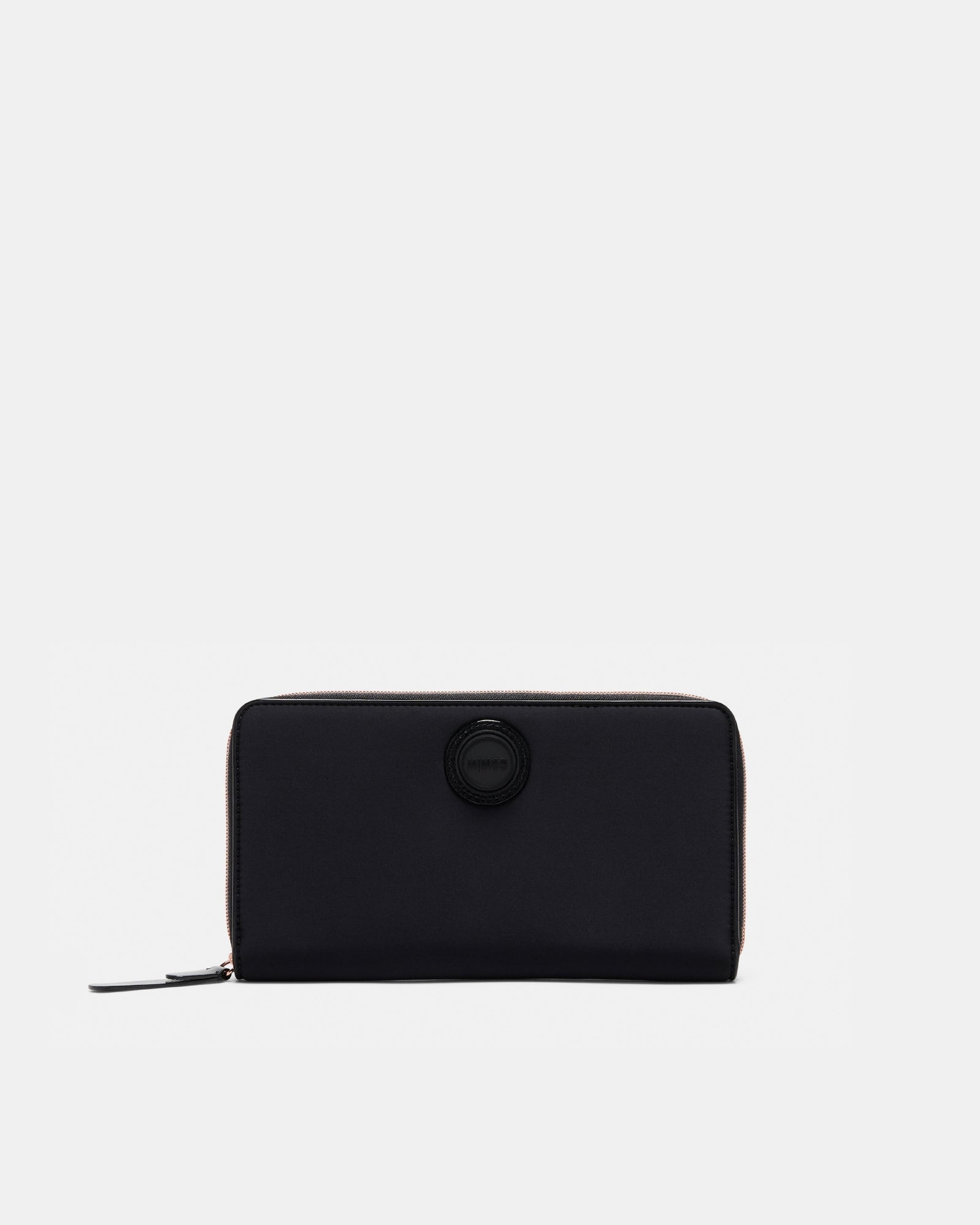 Serenity Travel Wallet - Black Rose Gold
