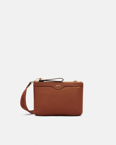 Jett Duo Crossbody Bag - Cognac