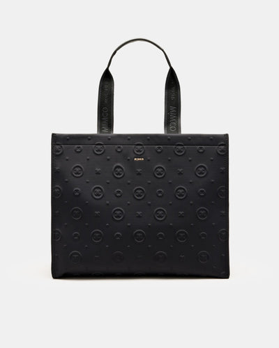 Flashback Neoprene Tote Bag - Black Light Gold