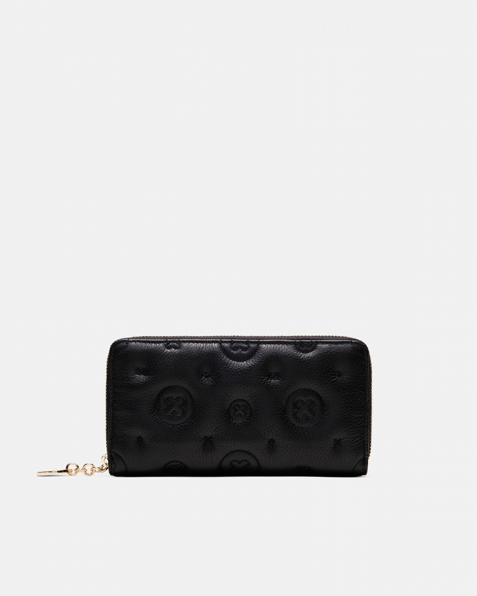 Flashback Leather Large Wallet - Black