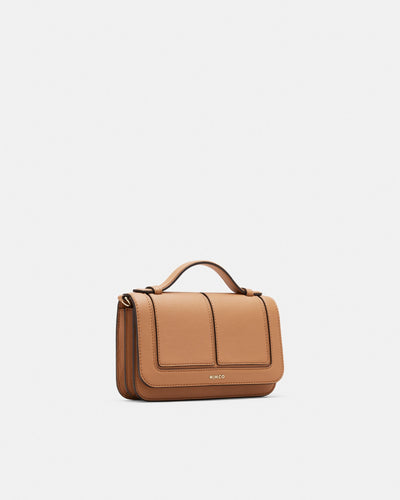 Prickly Pear Crossbody Bag - Caramel
