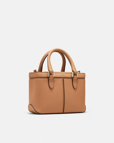 Prickly Pear Mini Tote Bag - Caramel