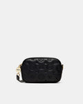 Flashback Leather Crossbody Bag - Black