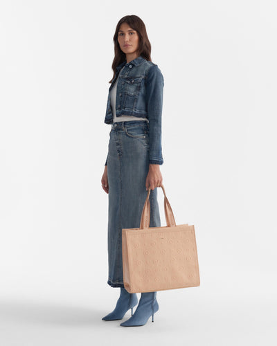 Flashback Neoprene Tote Bag - Almond